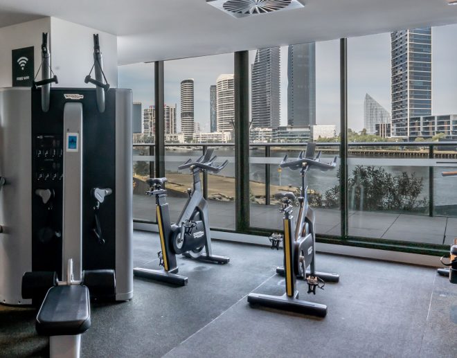 fully equipped gym - 915 collins st