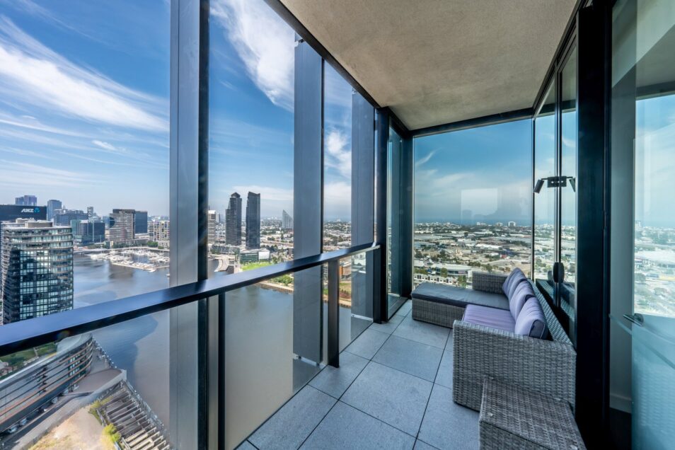 balcony of Long Term Apartment in Melbourne